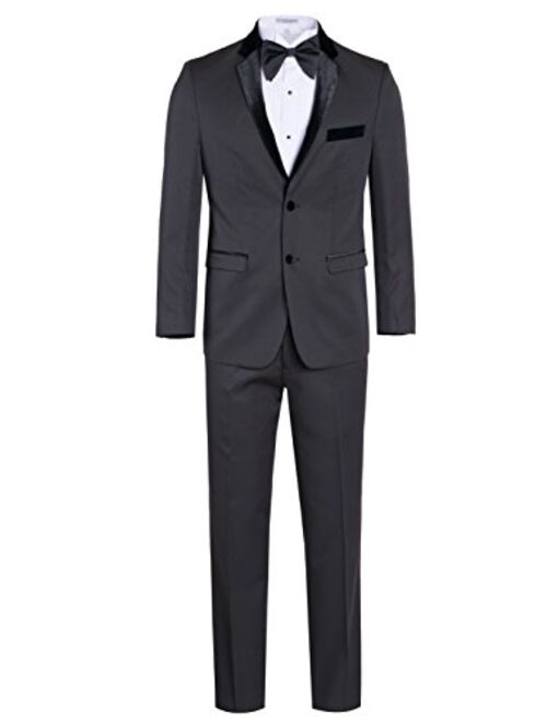 Men's Classic Formal Tuxedo Suit - Ultra Soft Fabric