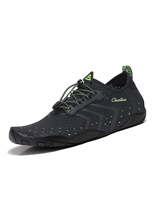 Cheston Men's Women's Barefoot Quick Dry Aqua Water Shoe