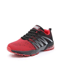 Axcone Mens Shock Absorbing Sports Fitness Athletic Casual Shoes