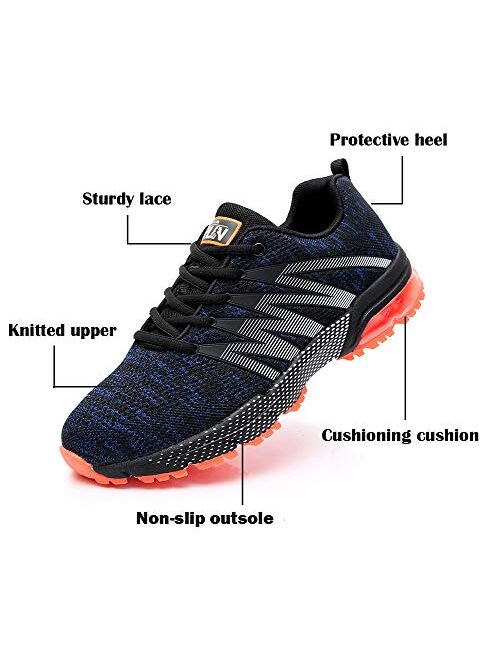 Axcone Mens Shock Absorbing Sports Fitness Athletic Casual Shoes