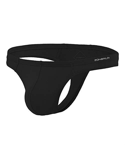 ZONBAILON Mens Thong Underwear, G-String for Men