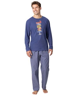 Pajamas for Men Cotton - Mens Pajama Sets