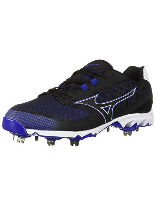 Mizuno Men's 9-Spike Dominant IC Low Metal Baseball Cleat Athletic Shoe