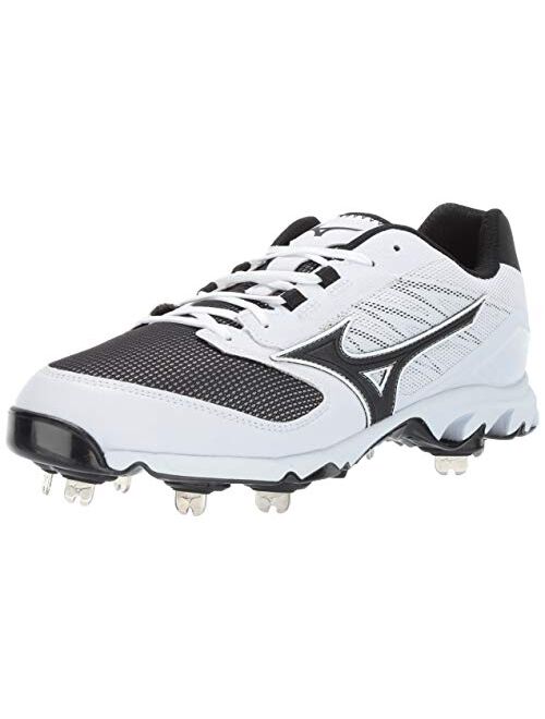 Mizuno Men's 9-Spike Dominant IC Low Metal Baseball Cleat Athletic Shoe