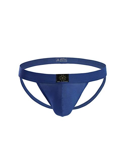 BRAVE PERSON Men's Underwear Jockstrap G-String Briefs Pouch Thong