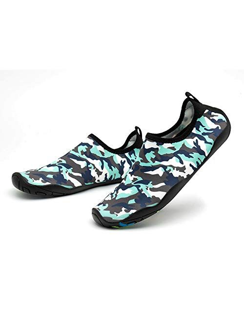 SaphiRose Sports Water Shoes Barefoot Quick-Dry Aqua Yoga Socks for Men Women Kids