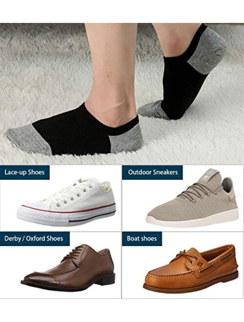 No Show Socks Men Casual Invisible Loafer Socks Cotton Thin Boat liners Socks