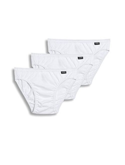 Men's Cotton Solid Underwear Elance Brief - 3 Pack