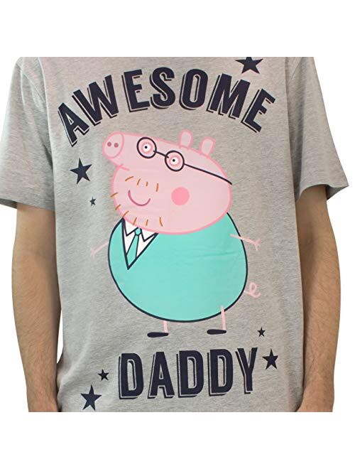 Peppa Pig Mens Daddy Pig Pajamas