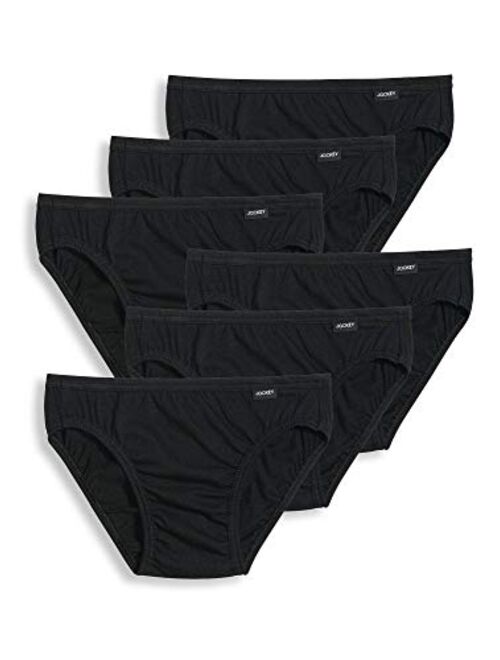 Jockey Men's Underwear Men's Elance Bikini - 6 Pack