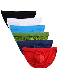 Nightaste Men's Comfort Bikini Briefs Lightweight Soft Triangle Underwear