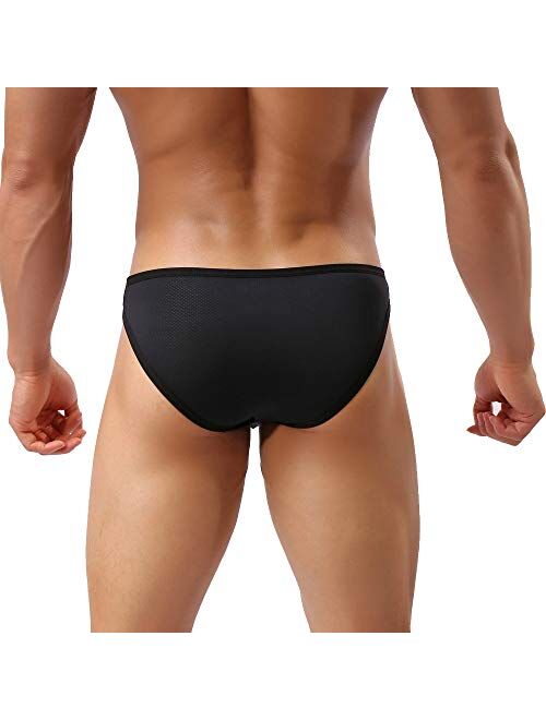 Nightaste Men's Comfort Bikini Briefs Lightweight Soft Triangle Underwear