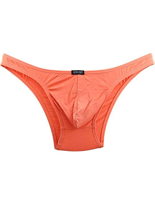 iKingsky Men's Cheeky Underwear Mens Bikini Panties Sexy Branzilian Back Briefs