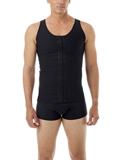 Underworks Mens Extreme Gynecomastia Pre-Surgical Post-Surgical Chest Binder Vest - Stage 1 Lipo Vest 980