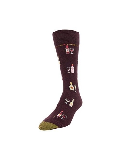 Men's Printed Novelty Graphic Fashion Dress Crew Socks, 1 Pair