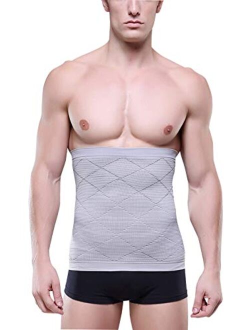 AIEOE Men Slimming Shapewear Band Waist Abdomen Control Belt Cincher Croset Belt for Men