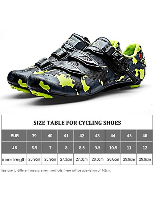 Santic Cycling Shoes Road Bike Shoes Spin Shoes with Buckle