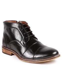 Metrocharm MC147 Men's Cap Toe Formal Dress Casual Oxford Ankle Boot