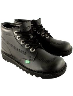 Mens Kickers Kick Hi Leather Classic Oxfords Office Work Boots Shoes