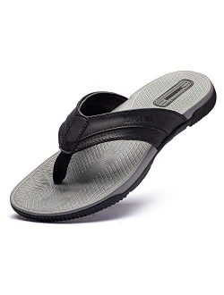 GUBARUN Mens Sport Flip Flops Comfort Casual Thong Sandals Outdoor