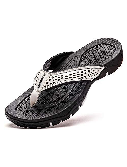 GUBARUN Mens Sport Flip Flops Comfort Casual Thong Sandals Outdoor