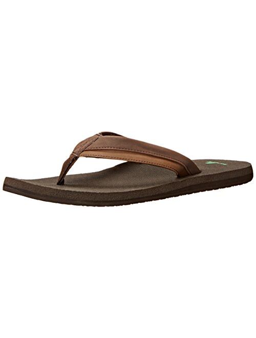 Sanuk Men's Beer Cozy Light Flip-Flop