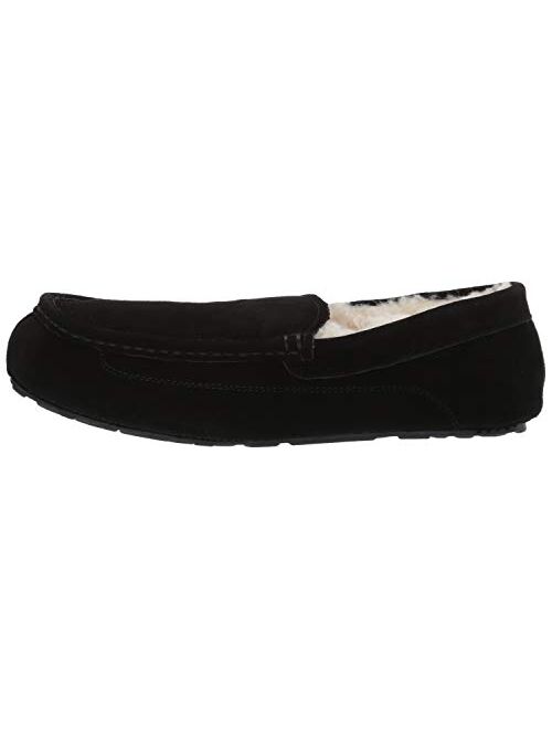 amazon essentials men's leather moccasin slipper