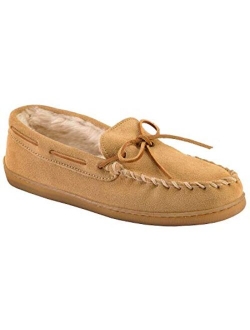 Minnetonka Men's Pile Lined Hardsole Slipper