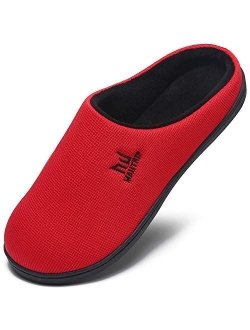 MAIITRIP Men's Cozy Memory Foam House Slippers Non Slip (Size:7-15)