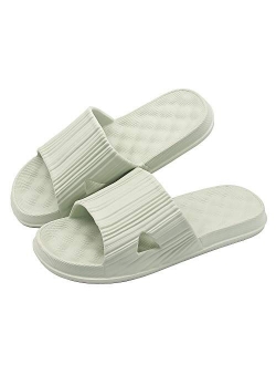 Shower Slipper, Quick Drying Non-Slip Slippers, Bathroom House and Pool Sandals, in-Door Slipper for Gym, Soft Sole