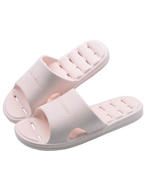 Shower Slipper, Quick Drying Non-Slip Slippers, Bathroom House and Pool Sandals, in-Door Slipper for Gym, Soft Sole