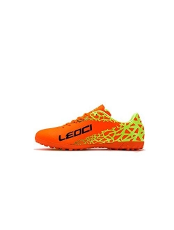 LEOCI Performance Turf Soccer Shoes - Men and Boy Soccer Shoes Indoor Soccer Cleat