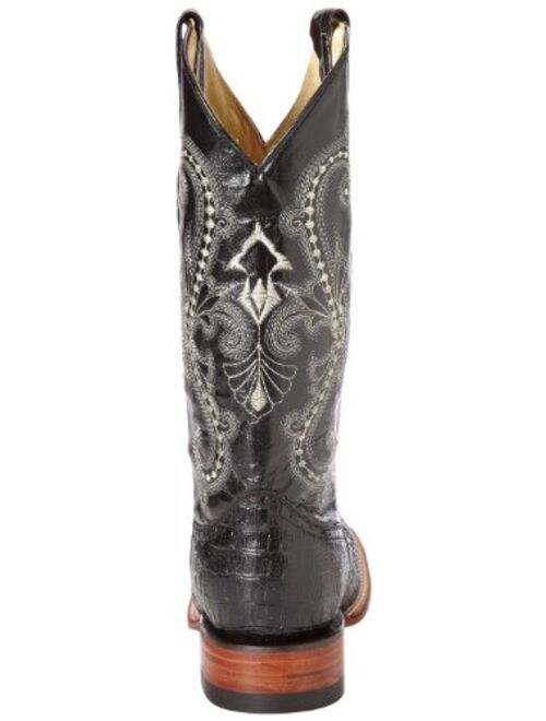 Ferrini Men's Print Crocodile S-Toe Western Boot