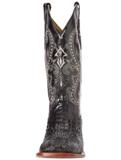 Ferrini Men's Print Crocodile S-Toe Western Boot