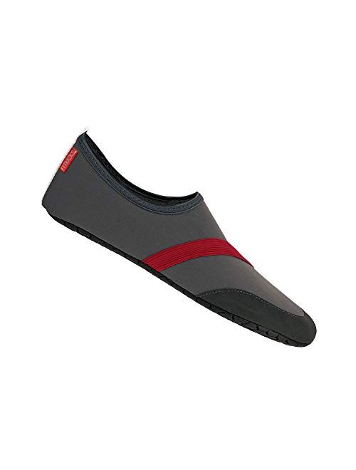 FitKicks Original Men's Edition Foldable Active Lifestyle Minimalist Footwear Barefoot Yoga Water Shoes