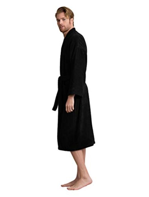 Men's Bathrobe Comfortable 100% Turkish Cotton, Soft, Warm in 10 Colors