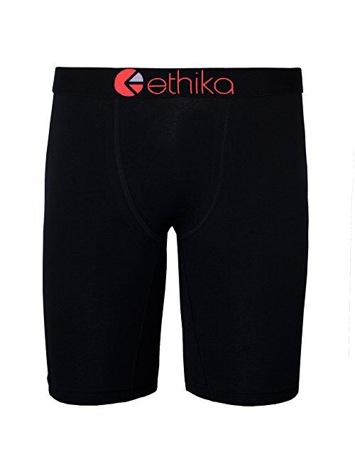 Ethika Mens - The Staple Cotton Solid Elastic Waist Boxer