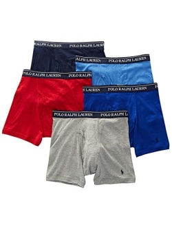 Men's Classic Fit w/Wicking 5-Pack Boxer Briefs