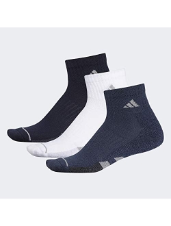 Men's Cushioned Quarter Socks (3-Pair)