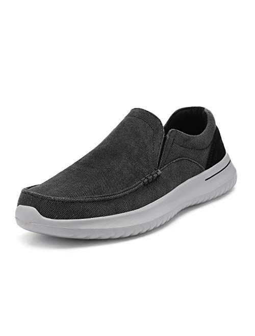 Bruno Marc Men's Slip On Loafer Shoes Mesh Walking Sneakers