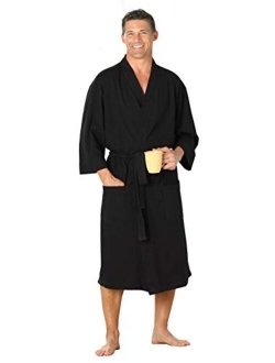 KingSize Men's Big and Tall Cotton Jersey Robe