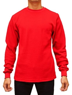 Access Men's Heavyweight Long Sleeve Thermal Crew Neck Top