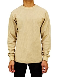 Access Men's Heavyweight Long Sleeve Thermal Crew Neck Top