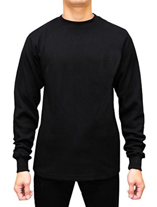 Access Men's Heavyweight Long Sleeve Thermal Crew Neck Top