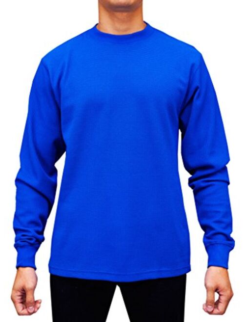 Access Men's Heavyweight Long Sleeve Thermal Crew Neck Top