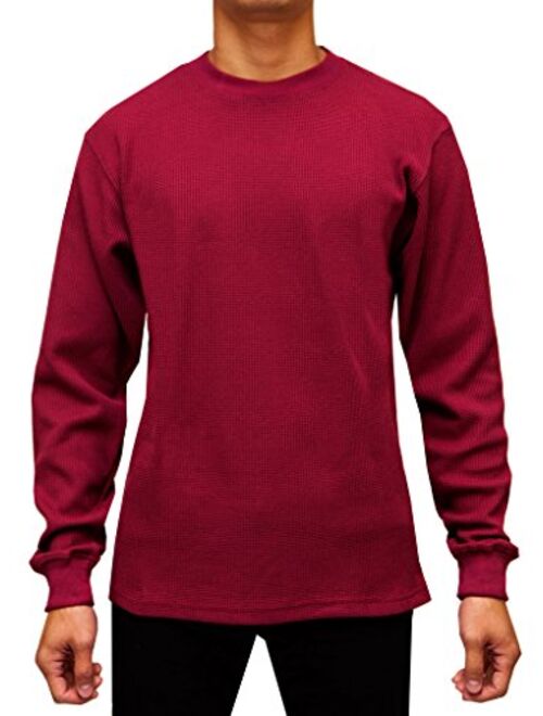 Access Men's Heavyweight Long Sleeve Thermal Crew Neck Top