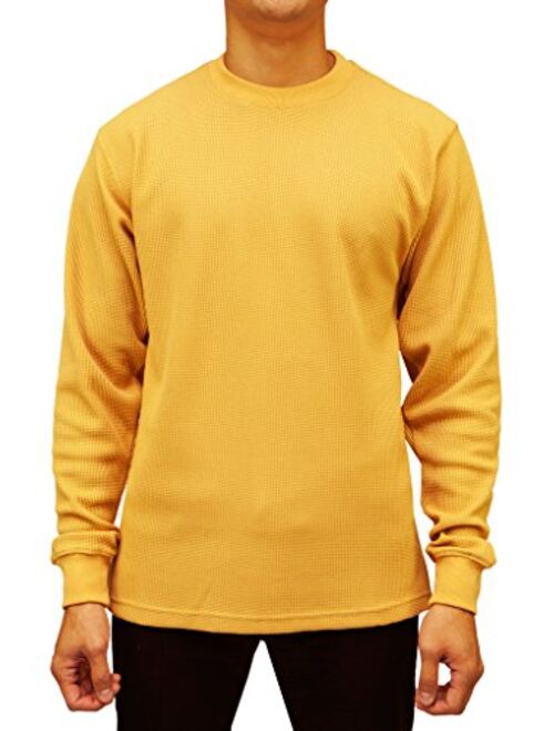 Access Men's Heavyweight Long Sleeve Thermal Crew Neck Top