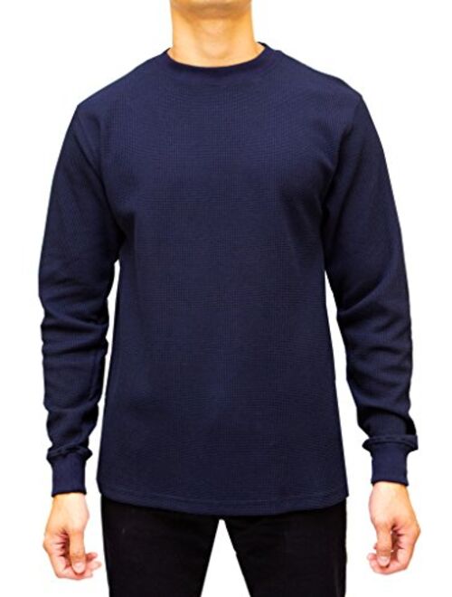 Access Men's Heavyweight Long Sleeve Thermal Crew Neck Top