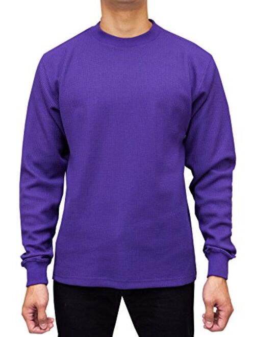 Access Men's Heavyweight Long Sleeve Thermal Crew Neck Top