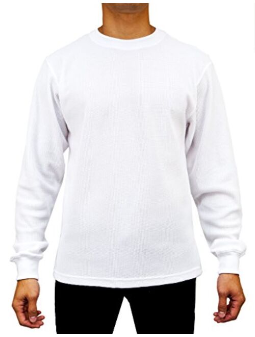 Access Men's Heavyweight Long Sleeve Thermal Crew Neck Top